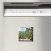 Reizen door de stad Michigan Magneet (Insitu (Vaatwasser))