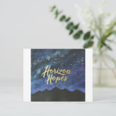 Reizen en avontuur briefkaart (Staand voorkant)