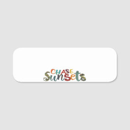 Reizen en avontuur naamplaatje