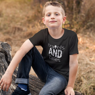 Reizen en reizen [Witte Logo] Kinder T-shirt