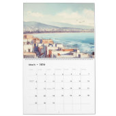 Reizen Europa Roze Girly Kalender (Mar 2026)