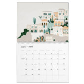 Reizen Europa Roze Girly Kalender (Mar 2026)
