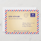 Reizen/feesten partijuitnodiging kaart (Voorkant)