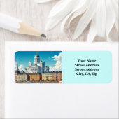 Reizen Helsinki Finland Etiket (Insitu)