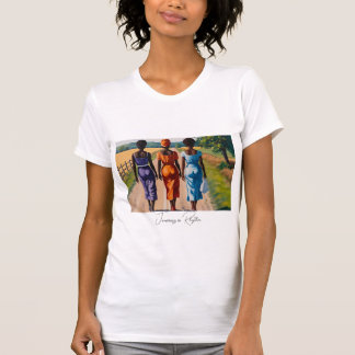 Reizen in een ritme T-shirt