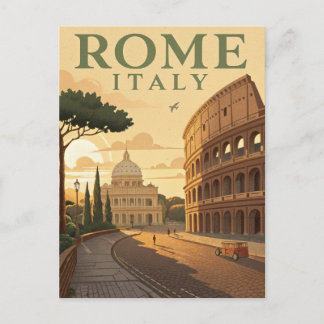 Reizen in het oude Rome Briefkaart