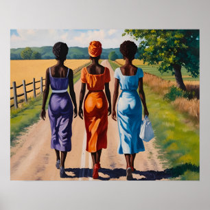 Reizen in het ritme poster