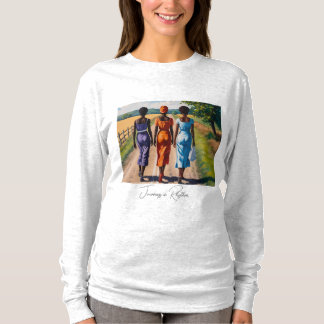 Reizen in het ritme t-shirt