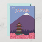  reizen in Japan Briefkaart (Voorkant / Achterkant)