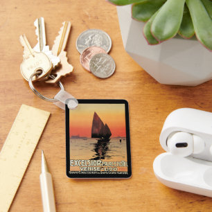 Reizen in oude stijl, boten bij Excelsior Palace V Sleutelhanger