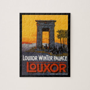 Reizen in oude stijl, Luxor Winterpaleis, Egypte A Legpuzzel