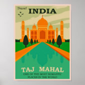 Reizen India  Poster (Voorkant)