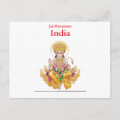  reizen India, toevoeging Briefkaart (Voorkant)