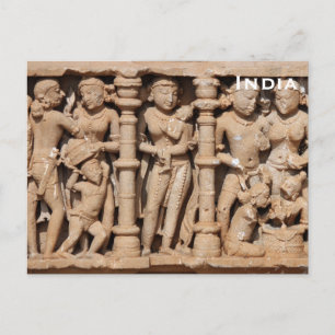  reizen India, toevoeging Briefkaart