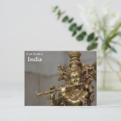 reizen India, toevoeging Briefkaart (Staand voorkant)