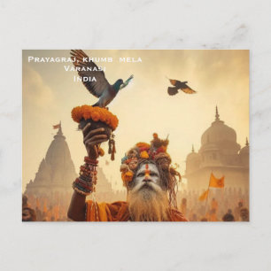  reizen India, toevoeging Briefkaart