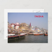  reizen India, toevoeging Briefkaart (Voorkant / Achterkant)
