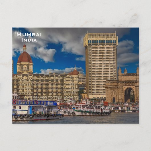  reizen India, toevoeging Briefkaart (Voorkant)