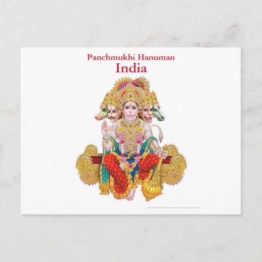 reizen India, toevoeging Briefkaart (Voorkant)