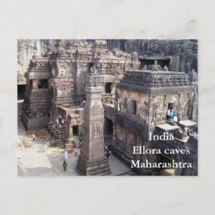  reizen India, toevoeging Briefkaart