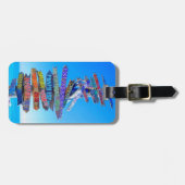 Reizen is alles bagagelabel (Voorkant horizontaal)