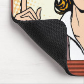 Reizen is het leven op de Mousepad Muismat (Hoek)