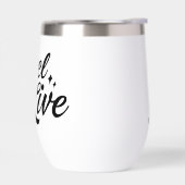 Reizen is om te leven Travel Mug Geïsoleerd (Links)