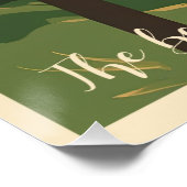 Reizen Italië, kunst illustratie, Perfect Poster (Hoek)