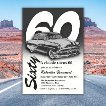 Reizen Klassieke Grijze Auto Wordt 60 Jaar