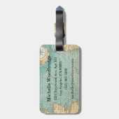 Reizen maakt je rijker Bagagelabel (Achterkant verticaal)