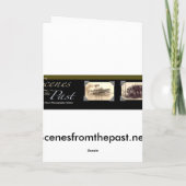 Reizen met C en A en Union Lines Kaart (Achterkant)