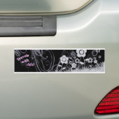 Reizen met kind bumpersticker (Op auto)