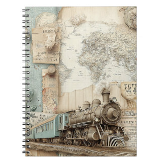 Reizen met oude treinen notitieboek