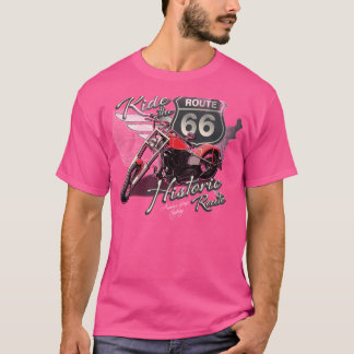 Reizen - Motorrijden De historische Route 66 T-shirt