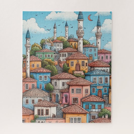 Reizen naar Ankara Turkije Legpuzzel (Verticaal)