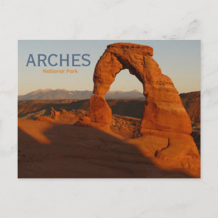 Reizen naar Arches National Park Briefkaart