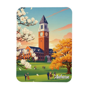 Reizen naar Auburn Alabama Magneet