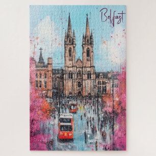 Reizen naar Belfast Noord-Ierland Legpuzzel