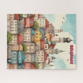 Reizen naar Belgrado Servië Legpuzzel (Horizontaal)