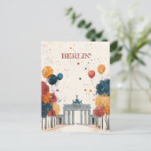 Reizen naar Berlijn Duitsland Briefkaart (Staand voorkant)