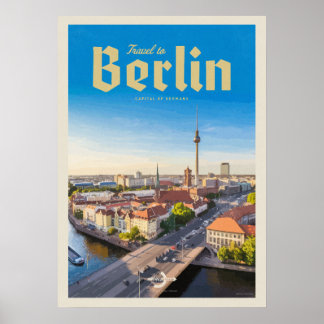 Reizen naar Berlijn Poster