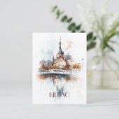 Reizen naar Bilbao Spanje Briefkaart (Staand voorkant)