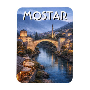 Reizen naar Bosnië en Herzegovina Mostar Magneet