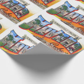 Reizen naar Cuba in oude stijl - Groeten uit Havan Cadeaupapier (Hoek)