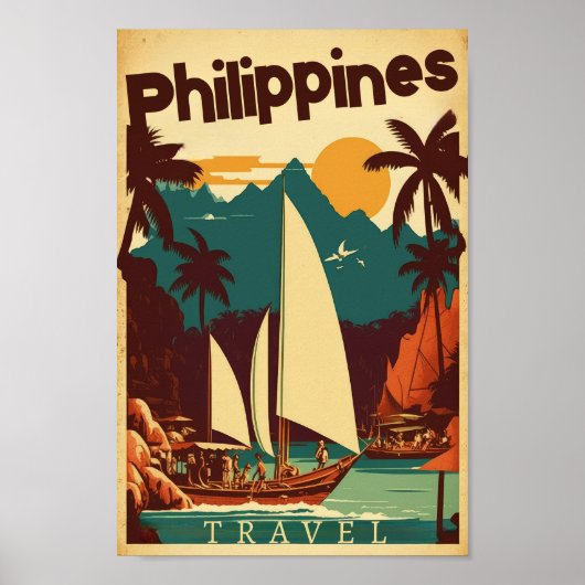 Reizen naar de Filipijnen Poster (Voorkant)