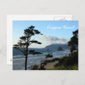 Reizen naar de kust van Oregon Briefkaart (Voorkant / Achterkant)