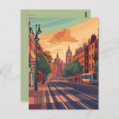 Reizen naar Dublin Briefkaart (Voorkant / Achterkant)