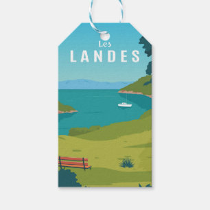 Reizen naar Frankrijk Cadeaulabel