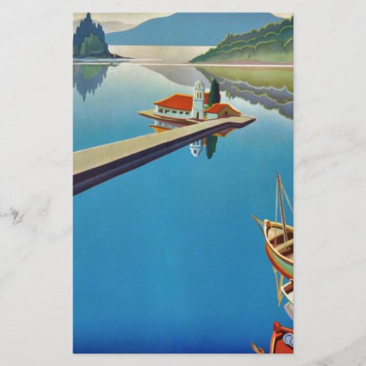 Reizen naar Griekenland - Eiland Corfu Briefpapier (Voorkant)