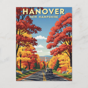 Reizen naar Hanover New Hampshire Briefkaart